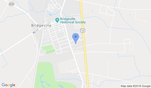Bridgeville Kenpo Karate location Map