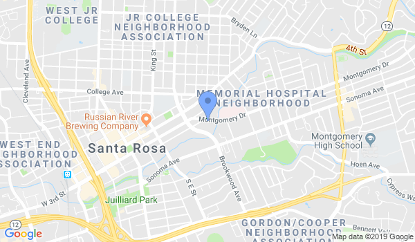 Bujinkan Sonoma Dojo location Map