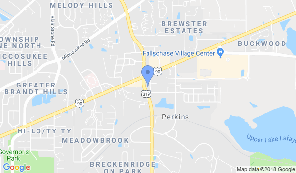 Burke's Karate Academy location Map
