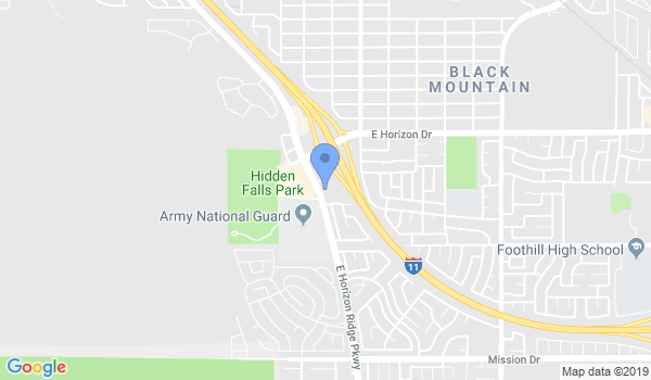 CD Young's Professional Karate Center of Henderson location Map