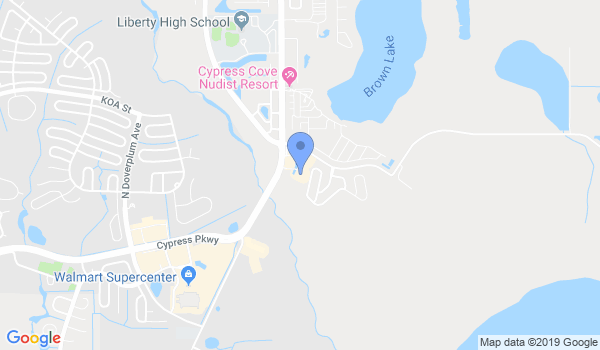 Central Florida Tang Soo Do Federation location Map