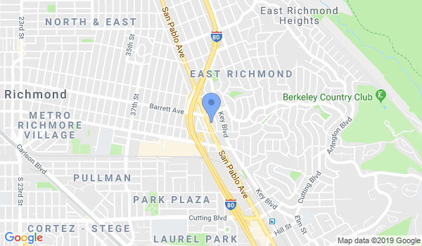 Cal-West Karate Schools location Map