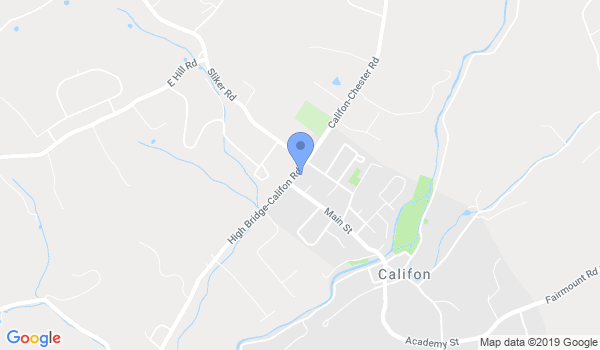 Califon Karate Academy location Map