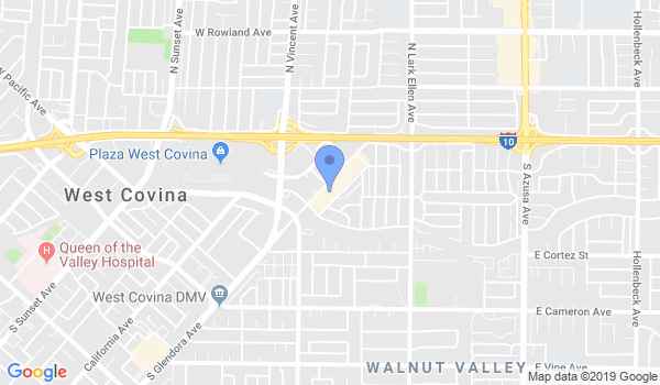 California Karate Dojo location Map