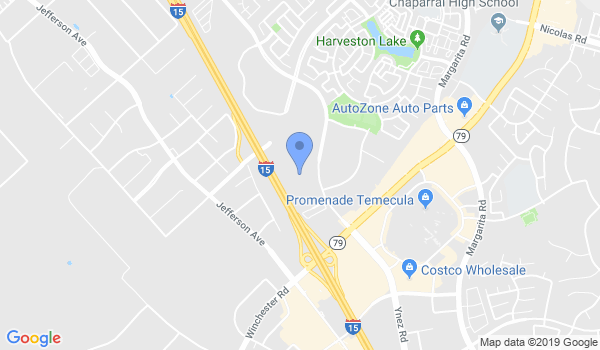 California Taekwondo Ctr location Map
