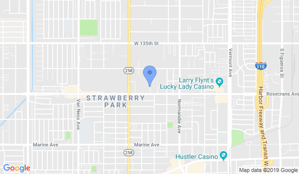 California Mixed Martial Arts location Map