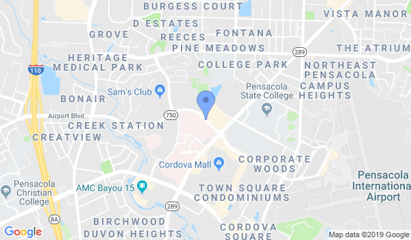 Cardio Karate location Map