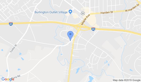 Carolina Shin Karate location Map