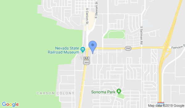Carson Tae-Kwon-DO Ctr location Map