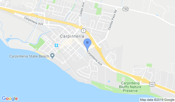 Central Coast Martial Arts location Map