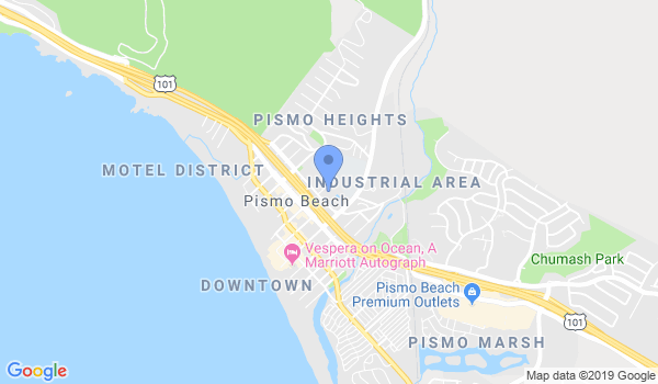 Central Coast Judo Club location Map