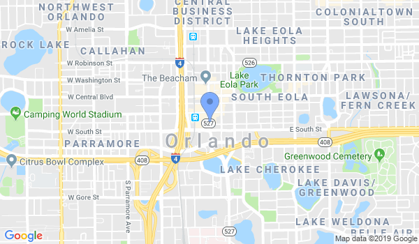 Central Florida Combat Hapkido Club location Map