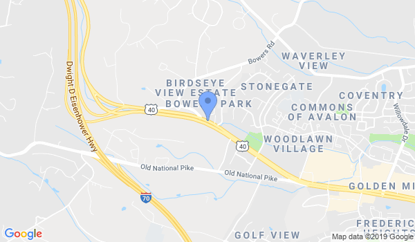 Central Maryland Martial Arts location Map