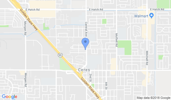 Ceres Karate location Map