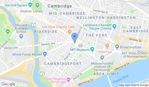 C.W. Taekwondo at Boston location Map