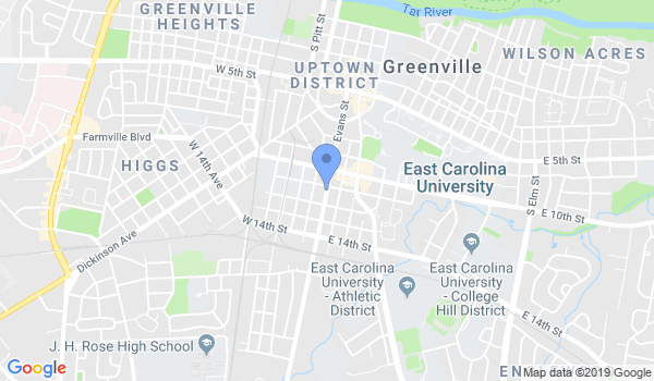 Charles June Karate Institute location Map