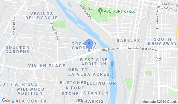 Chavez Karate location Map