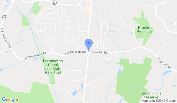 Cheshire Karate Studio location Map