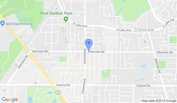 Glenview Martial Arts & Fitness location Map