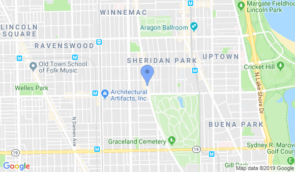 Chicago Aikido Club location Map