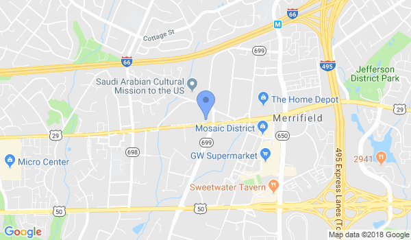 Chinese Martial Arts Institute location Map
