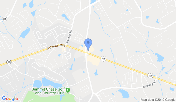 Choe's HapKiDo Loganville location Map
