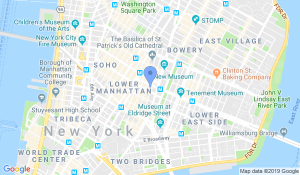   Chuck Yuen Jow Ga  Kung Fu & Tai Chi Chuen  NYC location Map