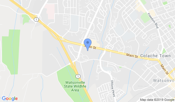 Claudio Franca Brazilian Jiu-Jitsu Watsonville location Map