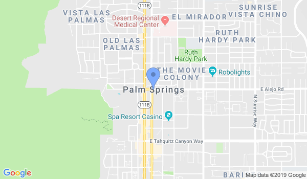 Coachella Valley Judo Club location Map