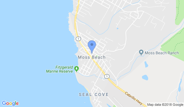 Coastside Mixed Martial Arts location Map