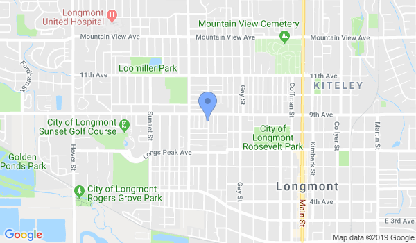 Colorado Blue Wave Martial Arts location Map