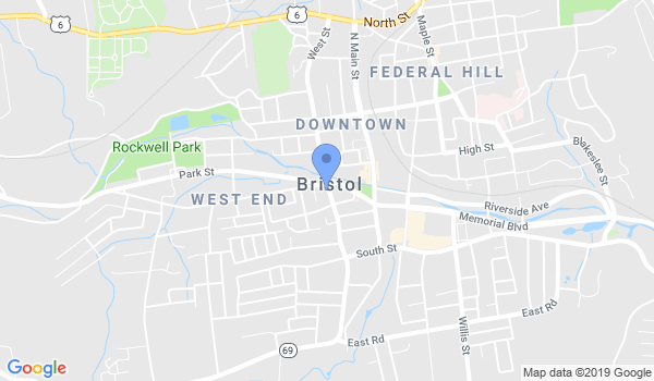 Connecticut Taekwondo Ctr location Map