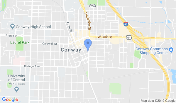 Conway Karate location Map