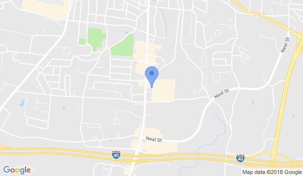 Cookeville Jiu-jitsu location Map