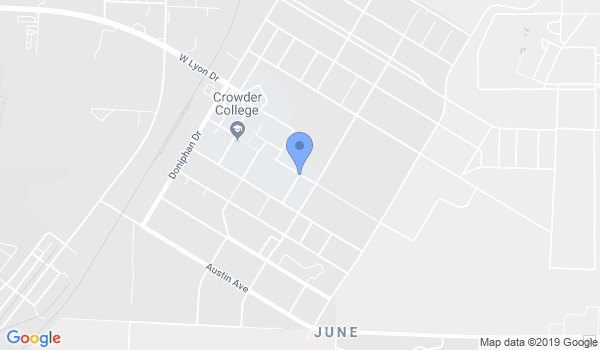 Crowder College Tae Kwon Do - Moo Duk Kwan location Map