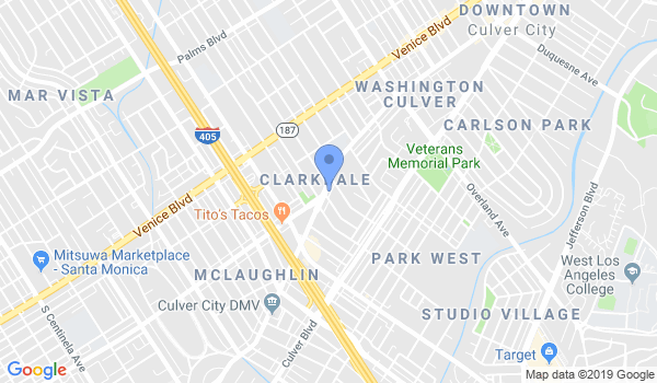 Mixed Martial Arts Center location Map