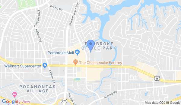 Curtis Bush Karate Club Inc location Map