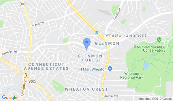 D C Self Defense Karate Assn location Map