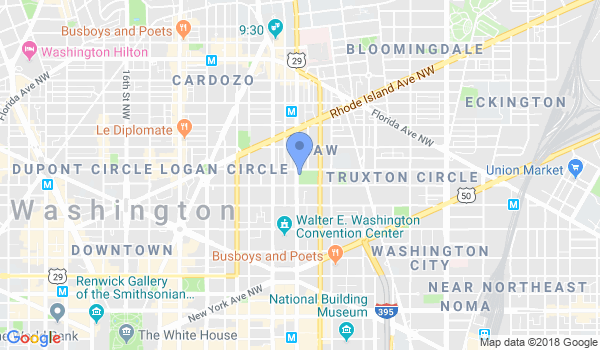 DC Judo location Map