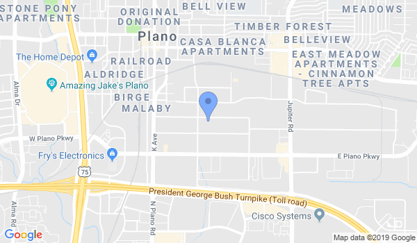 Dallas Kajukembo location Map