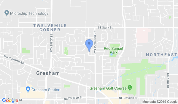 Dan Anderson Karate School location Map