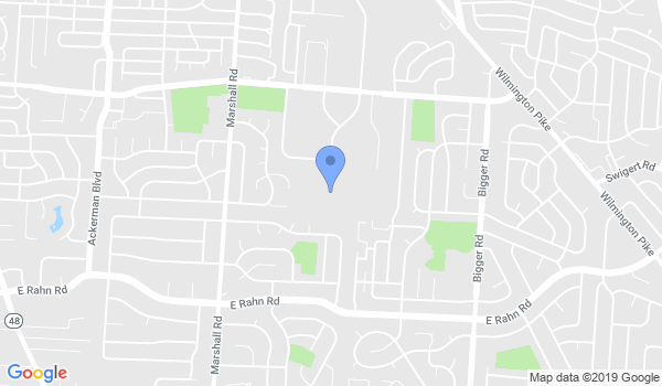 Dayton Bujinkan Dojo Inc location Map