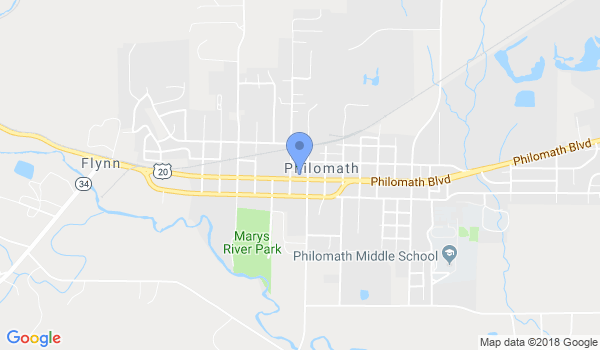 Defense Training Institute / Philomath Martial Arts location Map