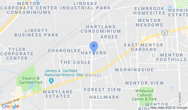 Dicarlo's Bill Karate Studio location Map