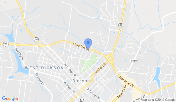 Dickson Taekwondo location Map