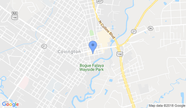 The Dojo Covington location Map