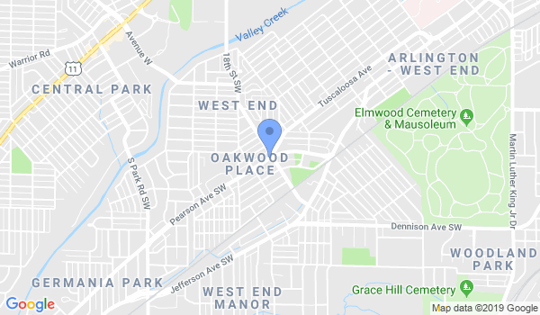 Don Purdue Karate Studio location Map