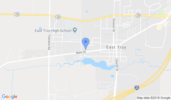 East Troy Choice Mixed Martial Arts location Map