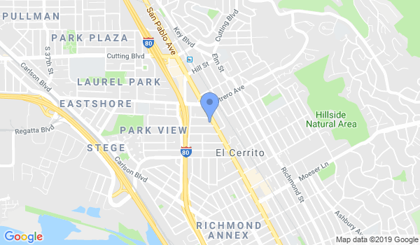 East Bay Judo Institute location Map