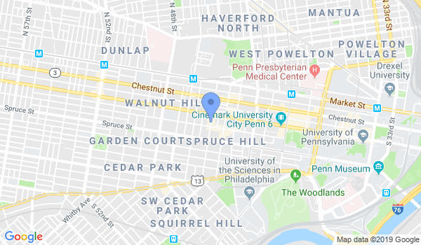East Coast Karate Assn location Map